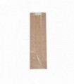 Bolsa bocadillo papel kraft marrón ventana 10 x 4 x 36 cm