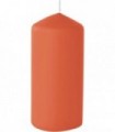 Vela pilares naranja 50 horas 15 x 7 cm