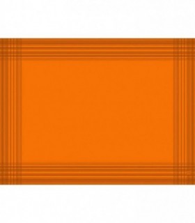 Mantel individual papel naranja 30 x 40 cm