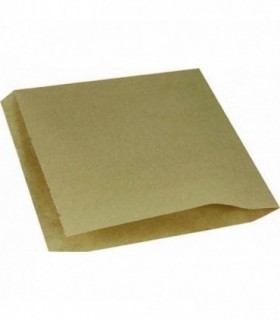 Bolsa papel kraft 20 x 20 cm abierta por 2 lados
