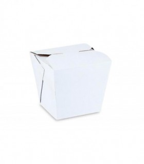 Caja noodle cartón blanca 46 cl