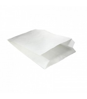 Bolsa papel blanca 20 x 6 x 28 cm