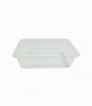Tarrina pp termosellable rectangular transparente 50 cl