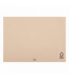 Mantel individual de papel reciclado natural 30 x 40 cm 40gr/m
