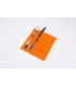 Servilleta ecolabel naranja punta-punta 40 x 40 cm