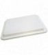 Tapa caña de azúcar rectangular blanca 29,5 x 24,0 x 3,5 cm para 242.001