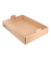 Caja catering cartón kraft 35.9 x 25.2 x 8 cm 375 g/m2