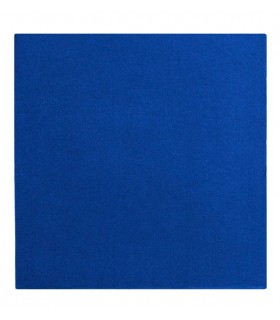 Servilleta celulosa 2 capas azul punta-punta 33 x 33 cm