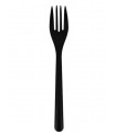 Tenedor reutilizable PS negro 17,5 cm
