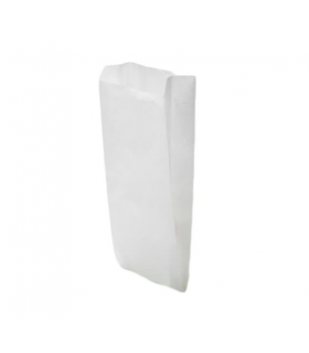 Bolsa papel blanca 19 x 7 x 36 cm