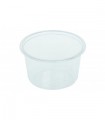 Tarrina Deli de PLA redonda transparente Ø 12,1 x 7.3 cm 50 cl