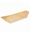Barquilla hojuela de pino de madera natural 25 x 11 x 2,5 cm 600 ml