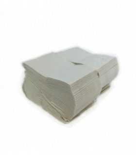 Servilleta celulosa mini service kraft 1 capa contínuo 17 x 17 cm