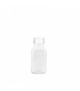 Botella RPET cuadrada Ø 3,8 x 12,8 cm 250 ml