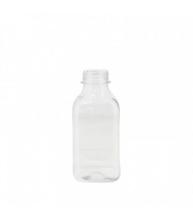 Botella RPET cuadrada Ø 3,8 x 15.8 cm 500 ml