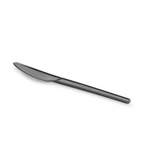 Cuchillo CPLA negro 16,8 cm