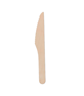 Cuchillo madera 16,5 cm