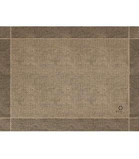 Mantel de papel individual kraft EcoNature 30,0 x 40,0 cm 40 g/m² "Arpillera"