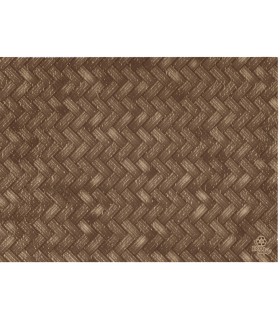 Mantel de papel individual kraft EcoNature 30,0 x 40,0 cm 100 g/m² "Nudos"