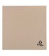 Servilleta kraft EcoNature 33,0 x 33,0 cm 2 capas punta-punta