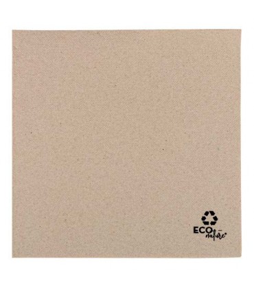 Servilleta kraft EcoNature 33,0 x 33,0 cm 2 capas punta-punta