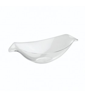 Mini bol PS transparente reutilizable "Simbad" 10,2 x 6,0 x 3,0 cm 50 ml