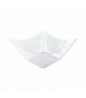 Mini bol PS transparente reutilizable "Oriental" 7,5 x 7,5 x 3,5 cm 90 ml