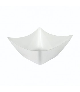 Mini bol PS blanco reutilizable "Oriental" 7,5 x 7,5 x 3,5 cm 90 ml