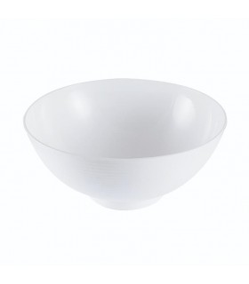 Mini bol PS blanco reutilizable "Giotto" Ø 11,0 x 5,0 cm 220 ml