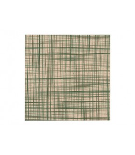 Servilleta 40,0 x 40,0 cm 2 capas punta-punta plagado 1/4 Urban verde