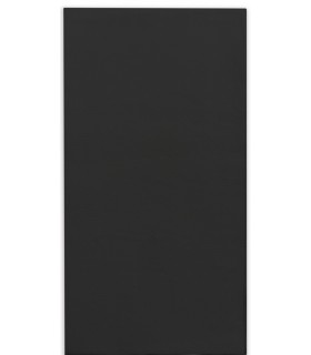 Servilleta negra 30,0 x 40,0 cm 2 capas punta-punta plagado 1/6