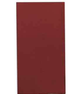 Servilleta burdeos 30,0 x 40,0 cm 2 capas punta-punta plagado 1/6