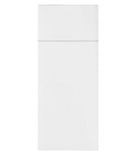 Mini canguro blanco 32,0 x 40,0 cm 2 capas punta-punta plagado 1/8