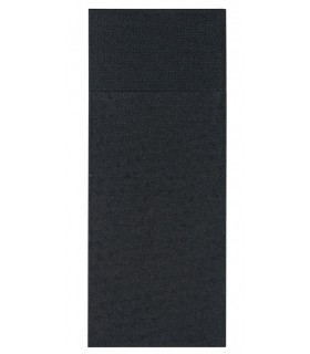 Mini canguro negro 32,0 x 40,0 cm 2 capas punta-punta plagado 1/8