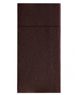 Canguro chocolate 40,0 x 40,0 cm 2 capas punta-punta plagado 1/8