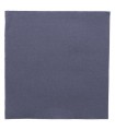 Servilleta azul 40,0 x 40,0 cm 2 capas punta-punta plegado 1/4