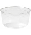 Tarrina deli rPet redonda transparente Ø 11,4 x 6,1 cm - 375 ml