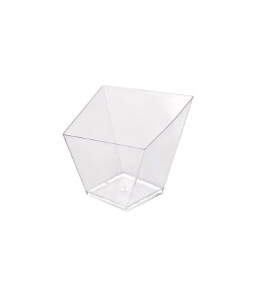 Copita prisma ps transparente 5.5/3.5 x 5.5 cm 9.5 cl