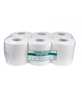 Bobina seca manos cheminé Extra liso 1 kg Ø 21,0 x 21,0 cm - 6 unidades