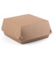 Envase de cartón para hamburguesa water based 14,0 x 14,0 x 10,0 cm
