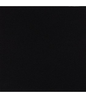 Mantel cortado AIRSOFT 100,0 x 100,0 cm 60 g/m² negro plegado 1/8