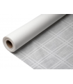 Mantel en rollo BAMBULUX 1,0 x 25,0 m 100 g/m² sin precorte blanco - MENORCA gris
