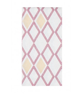 Servilleta BAMBULUX 48,0 x 48,0 cm 100 g/m² plegado 1/8 blanca - TRESMALL burdeos