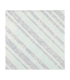 Servilleta BAMBULUX 40,0 x 40,0 cm 100 g/m² plegado 1/4 blanca - MAREA azul