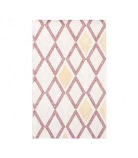 Servilleta BAMBULUX 30,0 x 48,0 cm 100 g/m² plegado 1/4 blanca - TRESMALL burdeos
