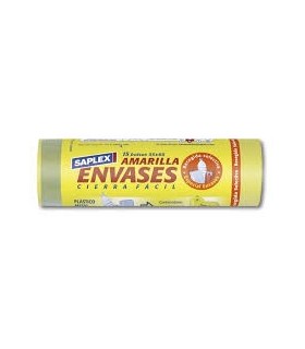 Bolsa basura r15 saplex cf envases