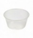 Salsera ps traslúcida 10 cl Ø7/5 x 3,5 cm